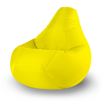 Кресло мешок желтое