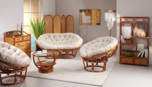 Бамбуковые кресла, созданные для дома