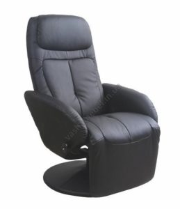 Черное кресло для отдыха