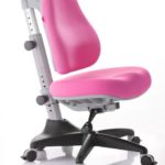 Детское современное розовое кресло