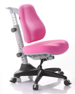 Детское современное розовое кресло