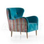 Дизайн кресла бирюзового цвета