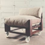 Дизайнерское кресло из поддонов
