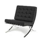 Дизайнерское кресло в черном цвете