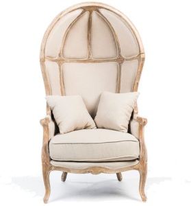 Дизайнерское привлекательное золотое кресло