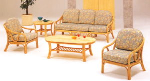 Домашние кресла, созданные из бамбука