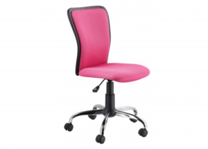 Компьютерное розовое кресло