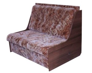 Коричневое кресло, созданное на основе ламината