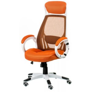 Красивое оранжевое кресло