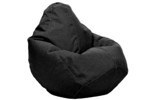 Кресло без каркаса в черном цвете