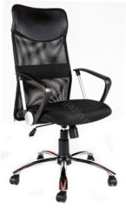 Кресло для офиса на основе сетки