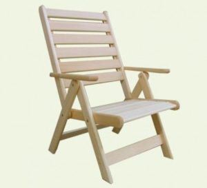 Кресло, изготовленное из липы