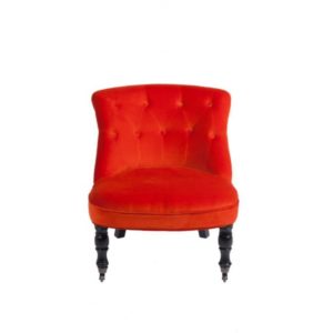 Кресло оранжевое для интерьера дома