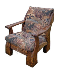 Кресло под старину на основе сосны