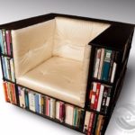 Кресло с применением книг