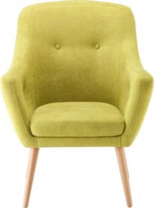 Лаймовый цвет современного кресла
