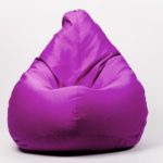 Мешок кресло пурпурного цвета