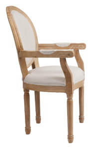 Модель кресла, созданное из осины