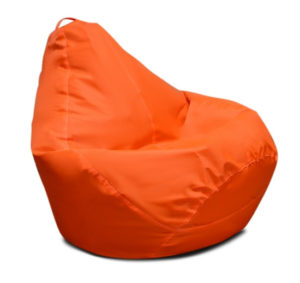 Оранжевое кресло-мешок