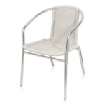 Оригинальное кресло, созданное из алюминия