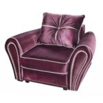 Оригинальное пурпурное кресло