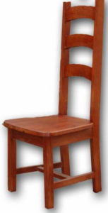 Оригинальное высокое кресло из ясеня