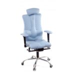 Ортопедические кресло голубого цвета