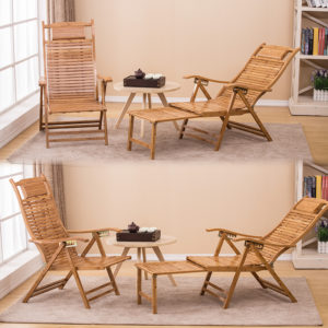 Практичные бамбуковые кресла