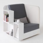 Применение книг для изготовления кресла