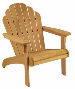 Применение лиственницы для изготовления кресла