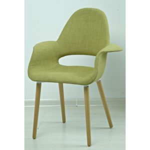 Приятный оливковый цвет современного кресла