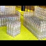 Широкое кресло на основе пластиковых бутылок