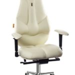 Современное ортопедическое кресло в белом цвете