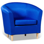 Современное синее кресло для дома