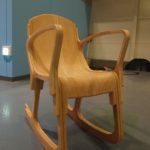 Светлый ламинат для создания кресла