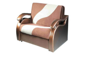 Удобное кресло, созданное из бруса