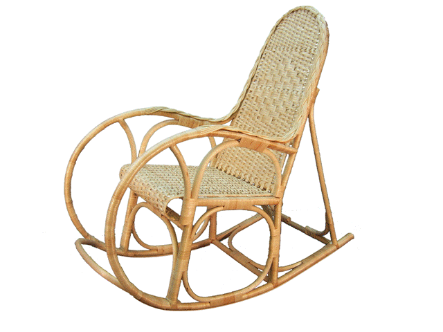 Кресла качалка из лозы