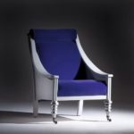 Выбираем кресло, выполненное в синем цвете