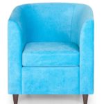 Красивые кресла в голубом цвете