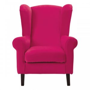 Яркое розовое кресло для дома