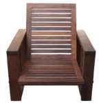 деревяное кресло