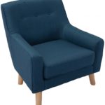 кресло в синем цвете