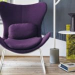 Пурпурные кресла для дома
